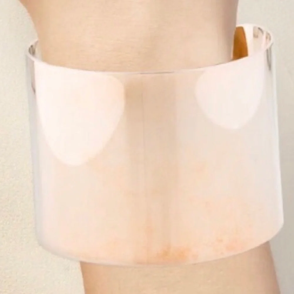 Golden Goose Tose Gold Wide Cuff - Picture 2 of 16